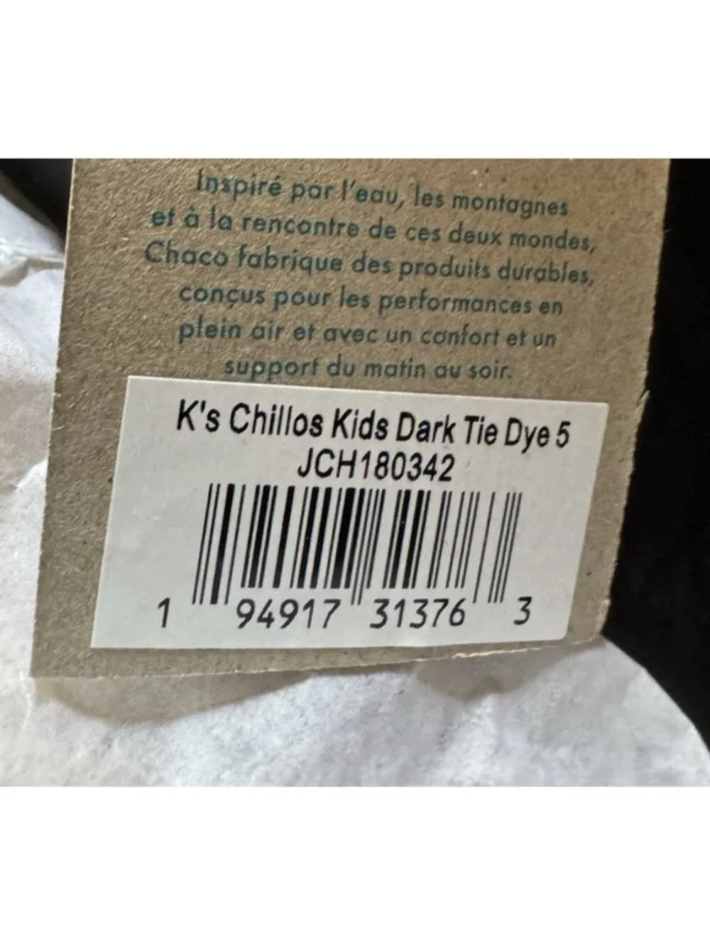Chaco chillos kids